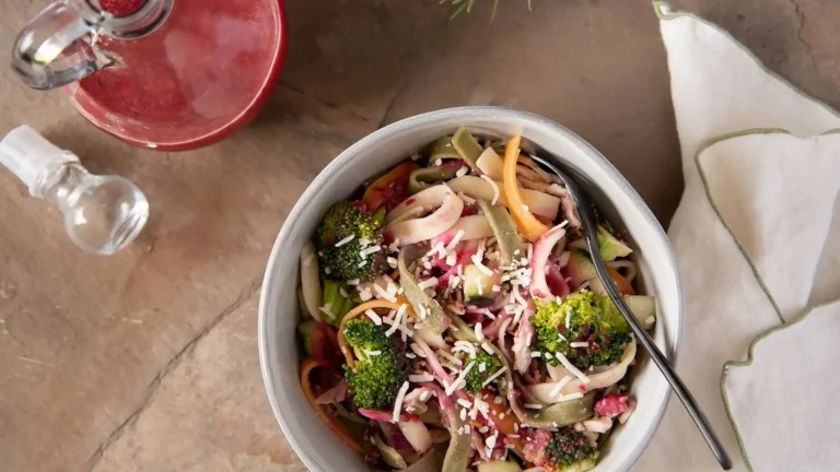 Autumn Chicken and Bacon Pasta Salad