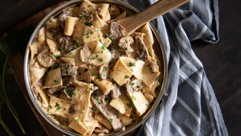 Beef Stroganoff Recipe