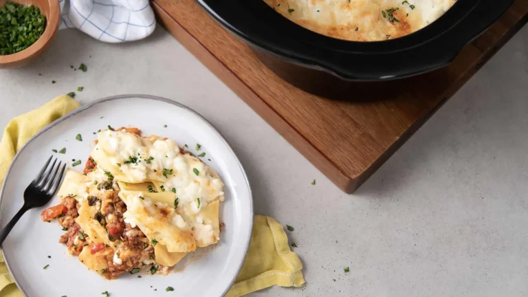 Crockpot Lasagna Recipe
